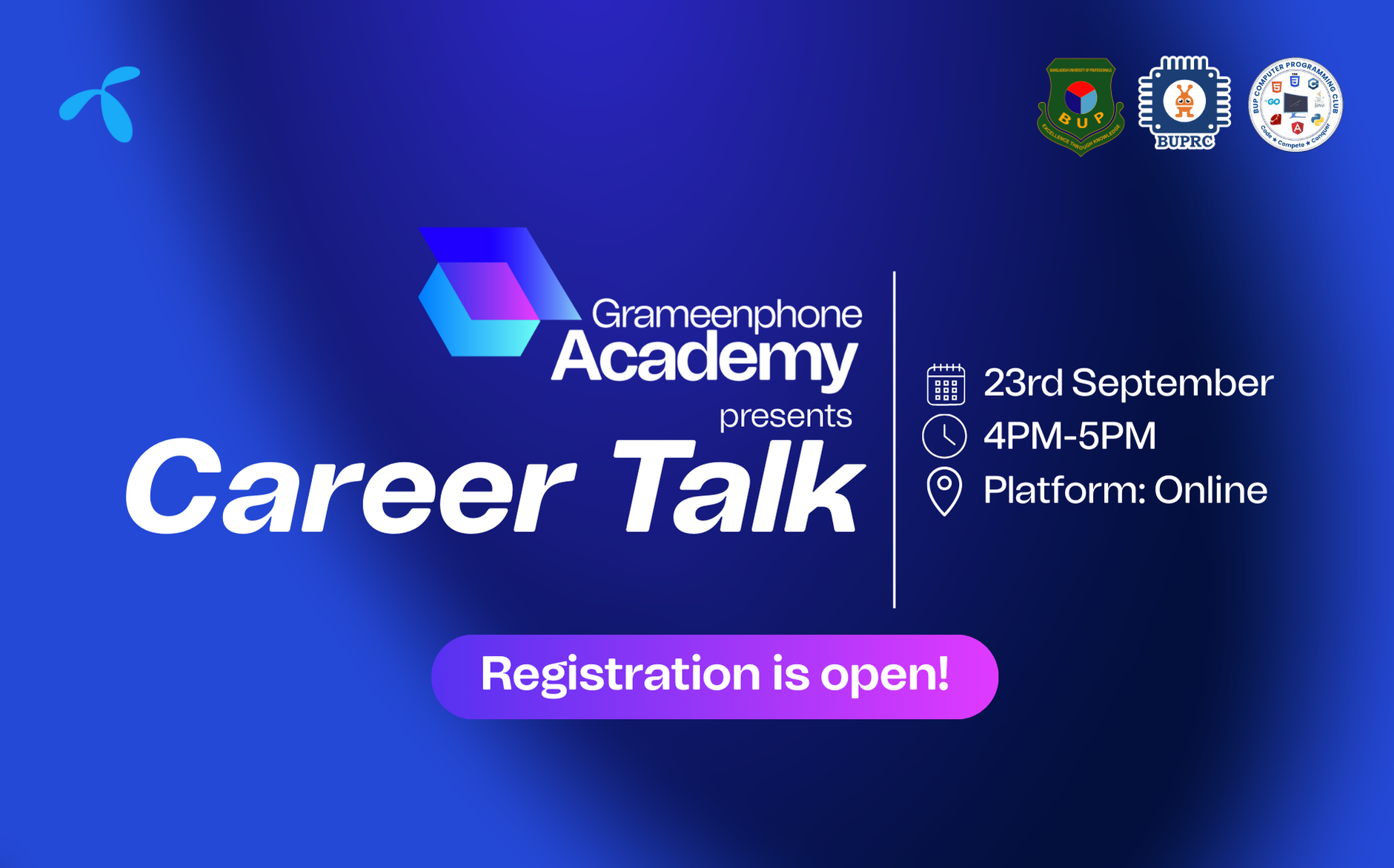 GP Career Talks Event
