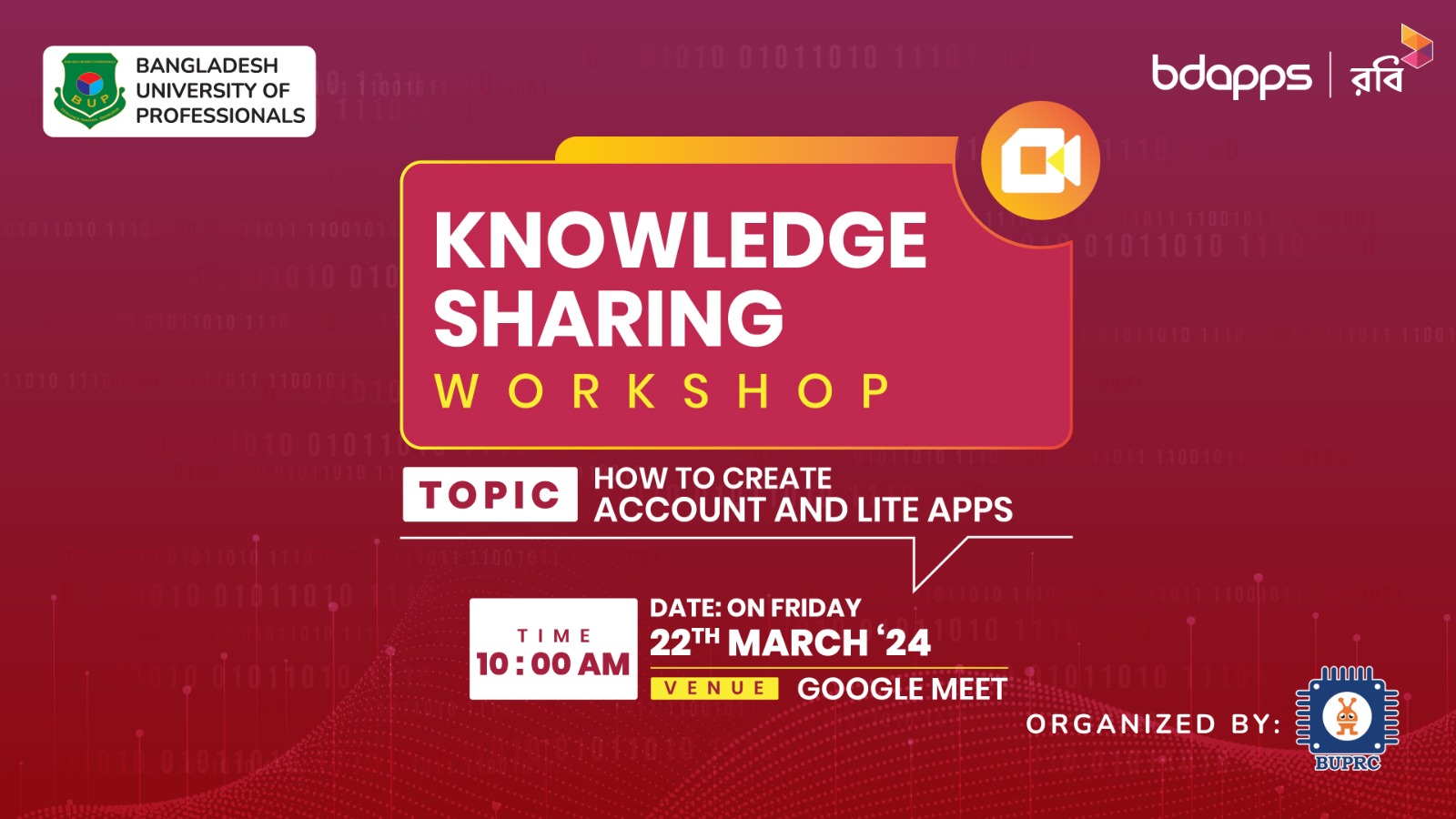 BD Apps Workshop